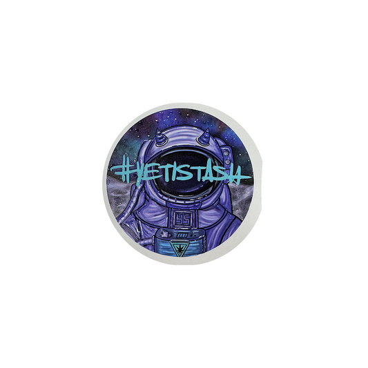 Yetistash Sticker - Astro Yeti