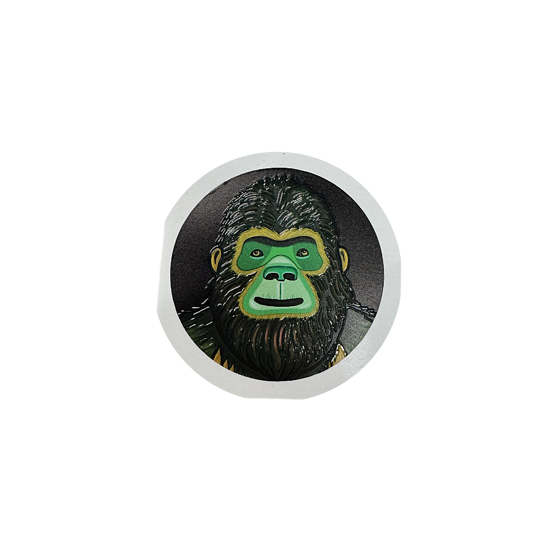 Yetistash Sticker - Green Big Foot Earl