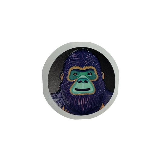 Yetistash Sticker - Purple Big Foot Earl